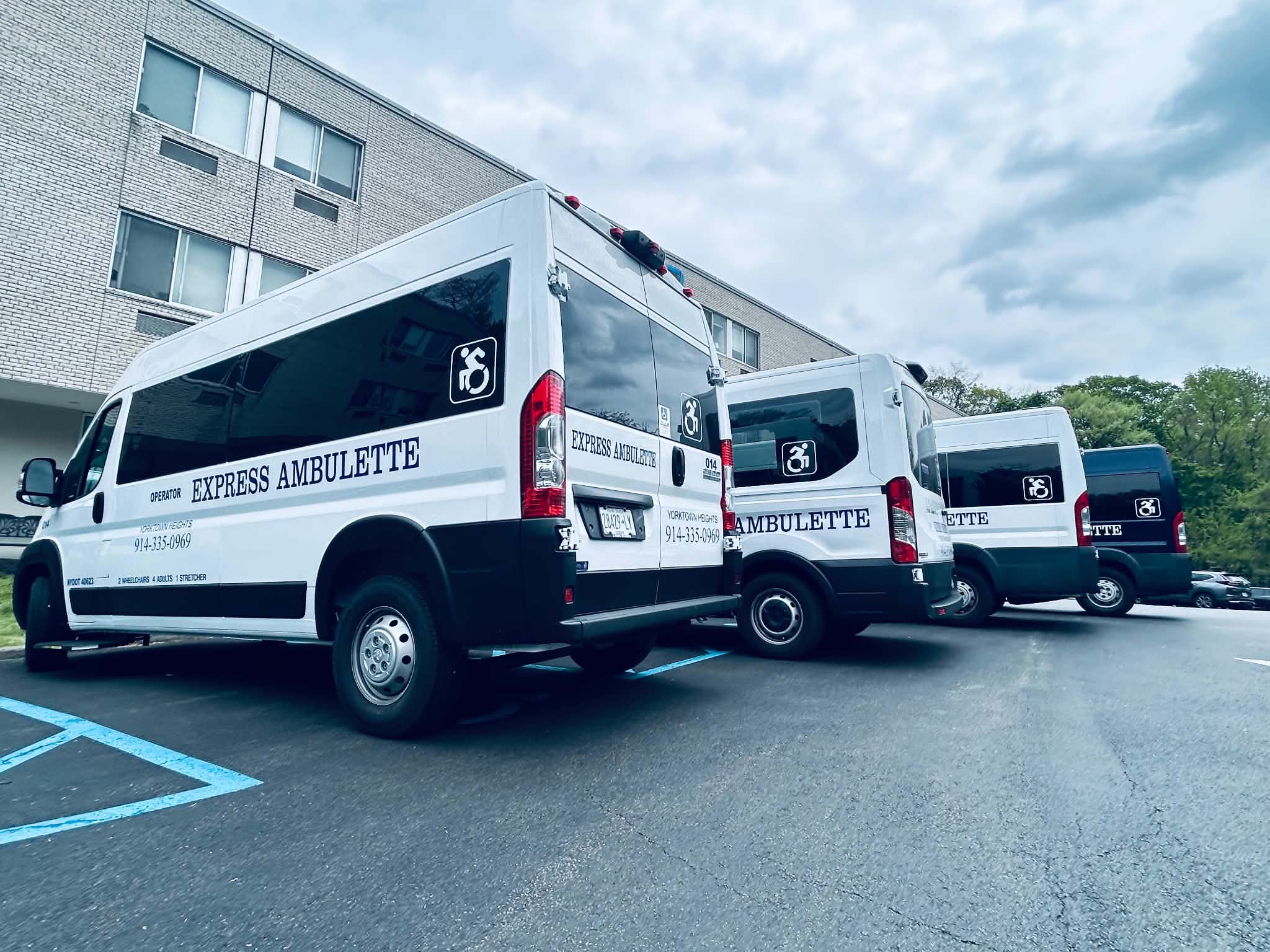 Express Ambulette vehicle exterior