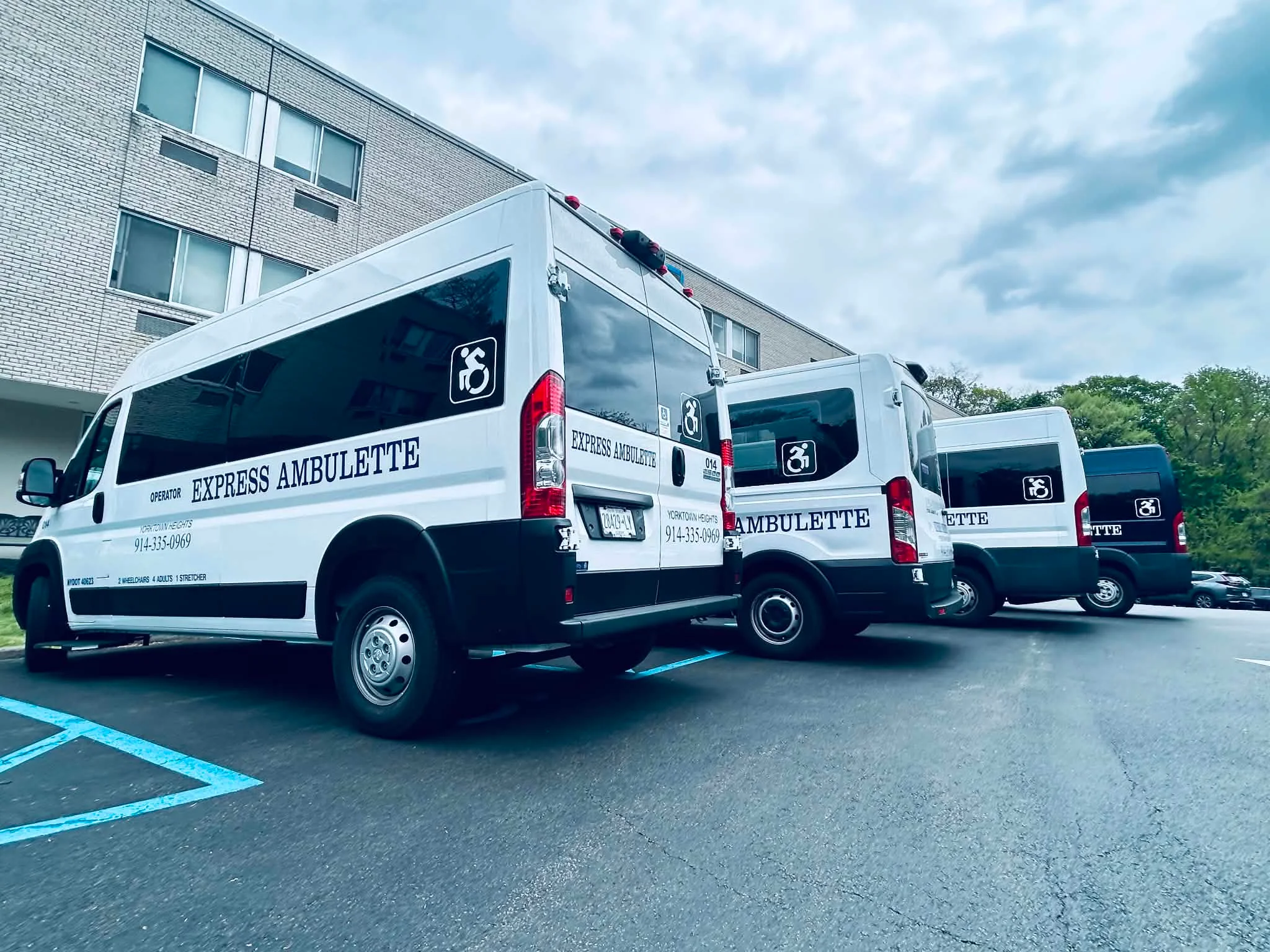 Express Ambulette vehicle exterior