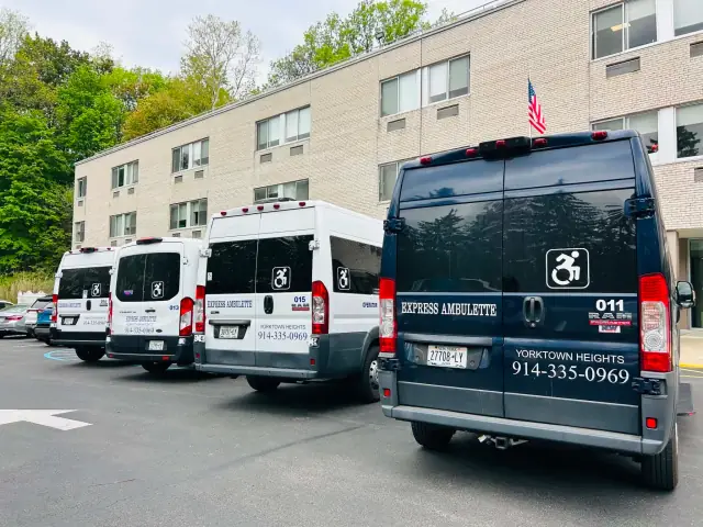 Express Ambulette accessible van interior