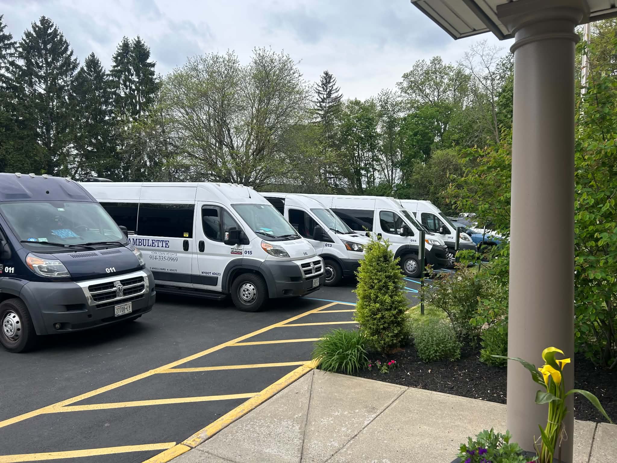Express Ambulette van exterior view